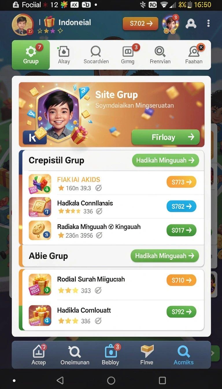 Screenshot qqstar nomor 2